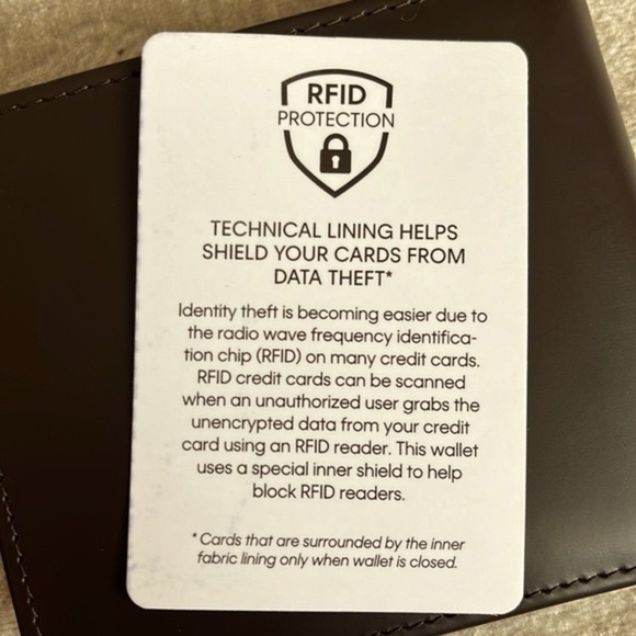 Brand New Calvin Klein Genuine Leather Brown Bifold Men’s Wallet RFID Protection - Picture 14 of 15